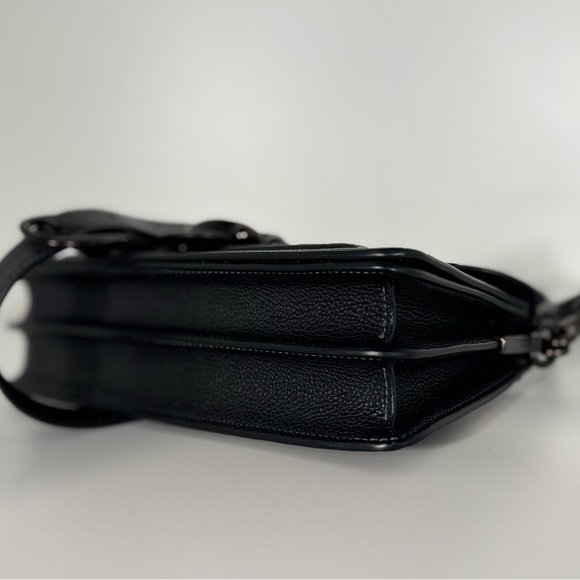 COACH Tabby in Black Leather Shoulder Bag - Picture 13 of 14